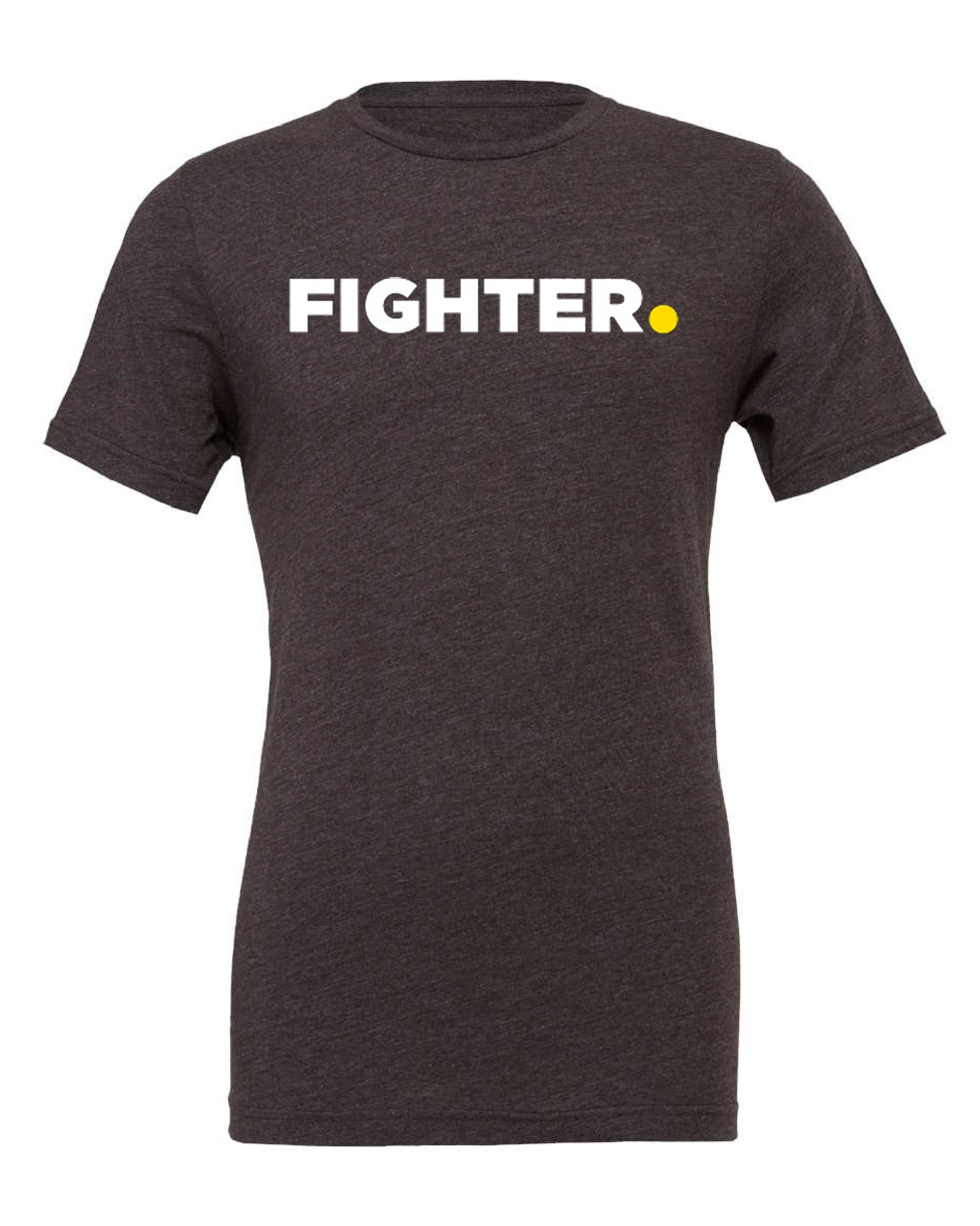 Fighter Tee – Charcoal Grey – Nebraska Cancer Specialists Online Store