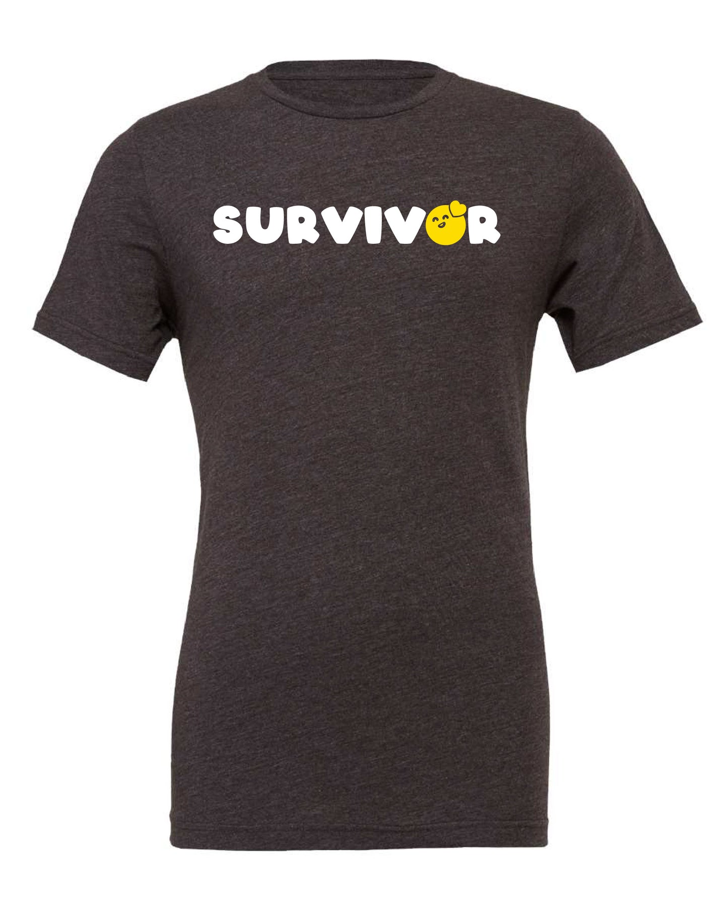Survivor Tee - Charcoal Grey