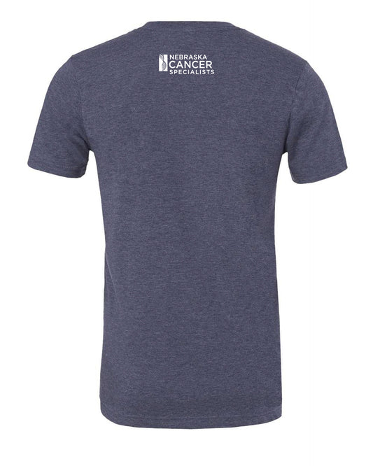 HOPE Tee - Heather Navy